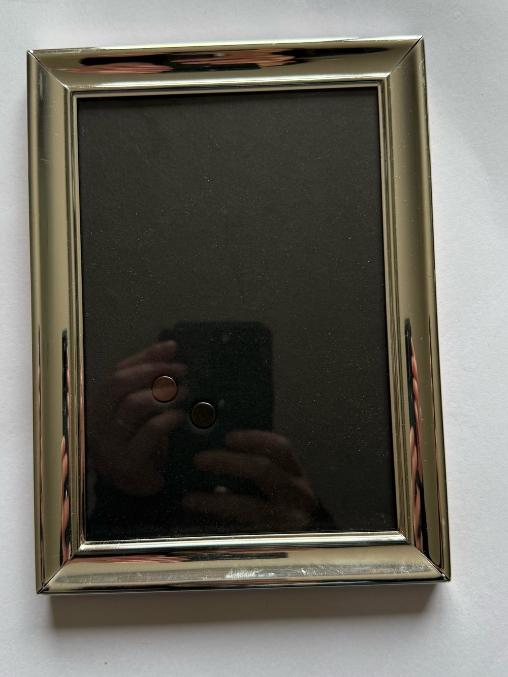 Malden Silver Digital Photo Frame Case - Polished Metallic Border